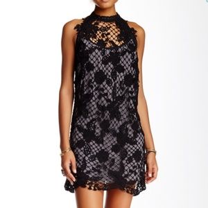 Free People Lace Trapeze Dress (S)